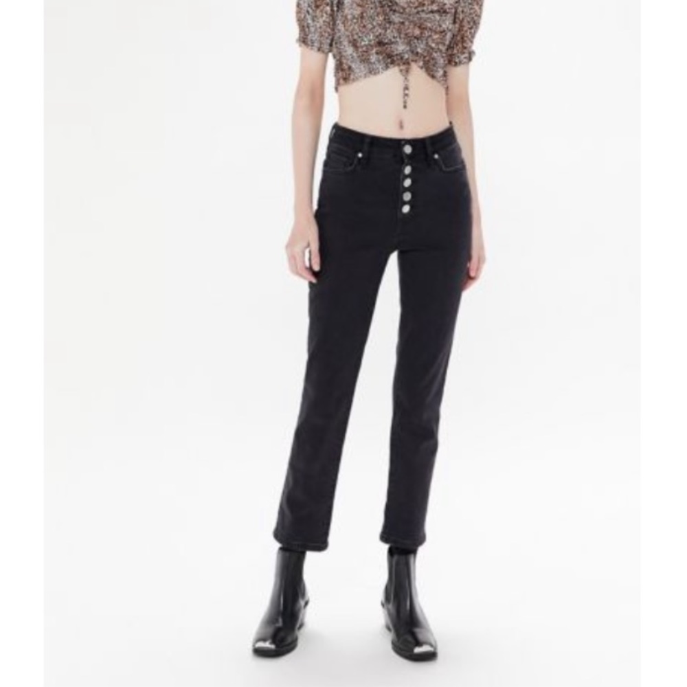 BDG Girlfriend Button-Fly Jean – Black